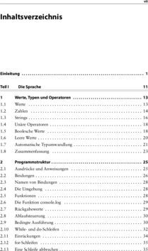 Inhaltsverzeichnis