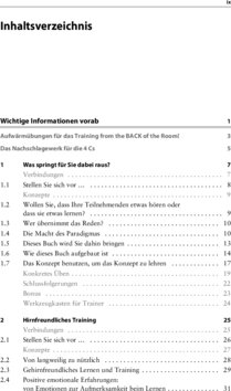 Inhaltsverzeichnis