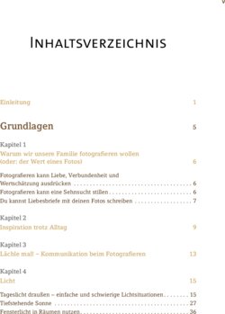 Inhaltsverzeichnis