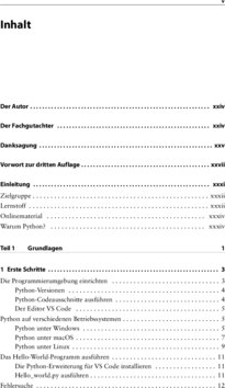 Inhaltsverzeichnis