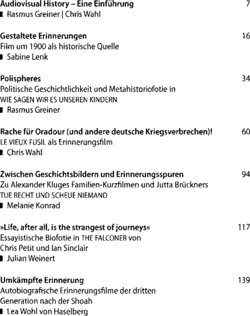 Inhaltsverzeichnis 1