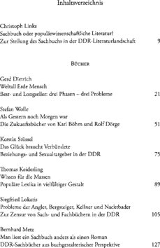 Inhaltsverzeichnis 1