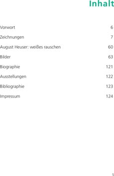 Inhaltsverzeichnis