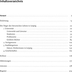 Inhaltsverzeichnis