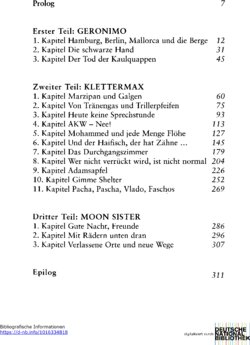 Inhaltsverzeichnis 1