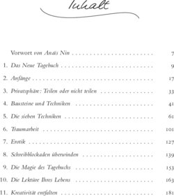 Inhaltsverzeichnis