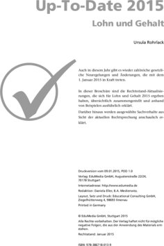 Inhaltsverzeichnis
