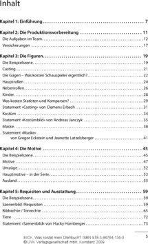 Inhaltsverzeichnis