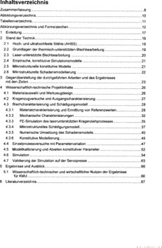 Inhaltsverzeichnis 1