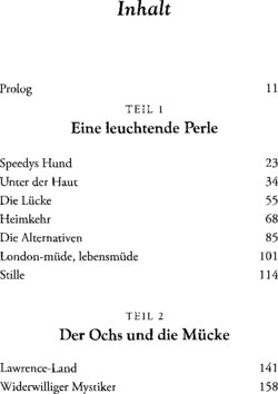 Inhaltsverzeichnis 1