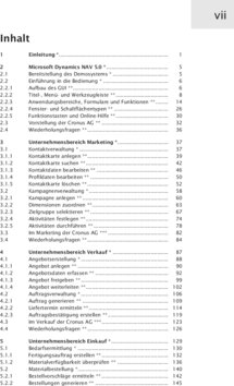 Inhaltsverzeichnis