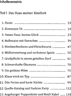 Inhaltsverzeichnis 1