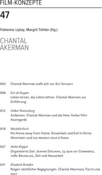Inhaltsverzeichnis