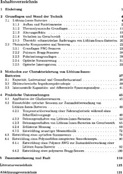 Inhaltsverzeichnis 1