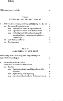 Inhaltsverzeichnis 1