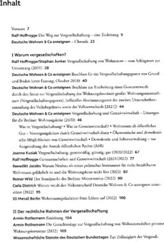 Inhaltsverzeichnis 1