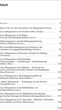 Inhaltsverzeichnis