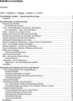 Inhaltsverzeichnis