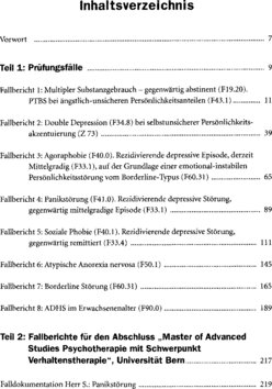 Inhaltsverzeichnis 1