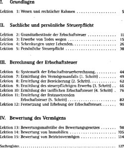 Inhaltsverzeichnis 1