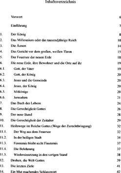 Inhaltsverzeichnis 1