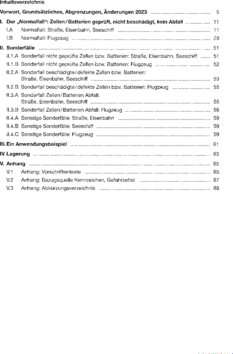Inhaltsverzeichnis 1