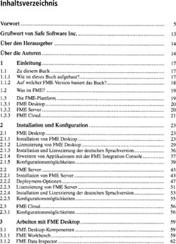 Inhaltsverzeichnis 1