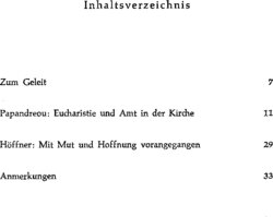 Inhaltsverzeichnis 1