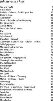 Inhaltsverzeichnis - Bd. 3