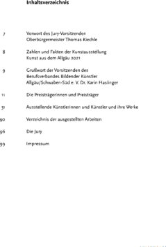 Inhaltsverzeichnis 1