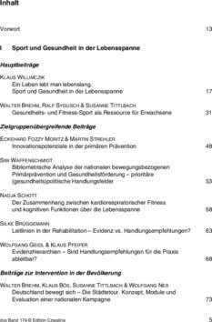 Inhaltsverzeichnis