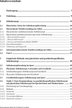 Inhaltsverzeichnis