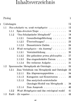 Inhaltsverzeichnis 1