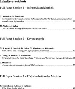 Inhaltsverzeichnis 1