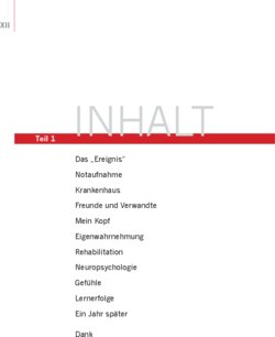 Inhaltsverzeichnis