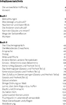 Inhaltsverzeichnis 1