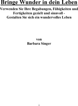 Inhaltsverzeichnis