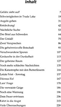 Inhaltsverzeichnis - Verschwundene Spuren / [Übers.: Ulrike Stute und Wolfgang Neumeister] - 4.