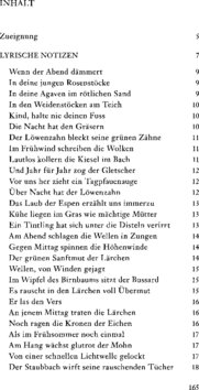 Inhaltsverzeichnis - Das Erhoffte will seine Zeit / mit einem Nachw. von Alois Maria Haas - 1.
