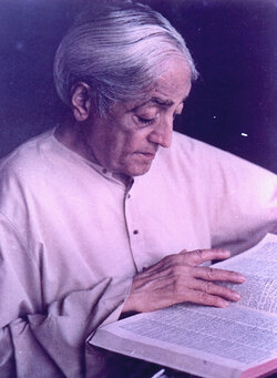 Person Jiddu Krishnamurti