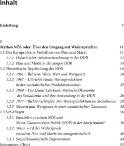 Inhaltsverzeichnis
