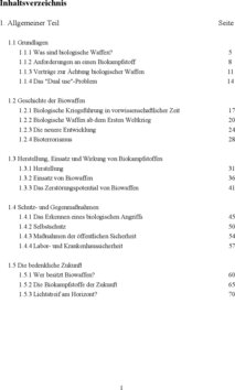 Inhaltsverzeichnis