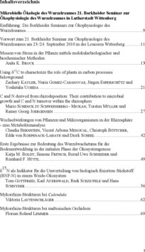 Inhaltsverzeichnis