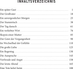 Inhaltsverzeichnis