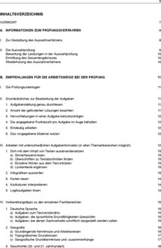 Inhaltsverzeichnis