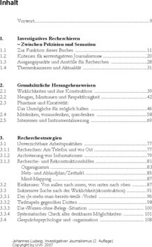 Inhaltsverzeichnis