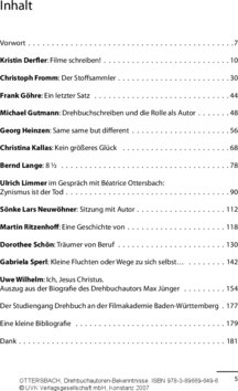 Inhaltsverzeichnis