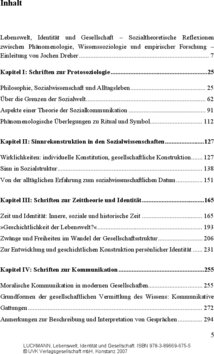 Inhaltsverzeichnis