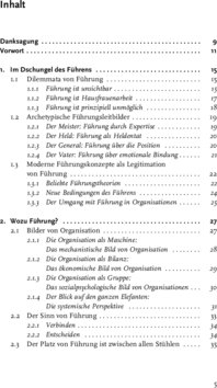 Inhaltsverzeichnis