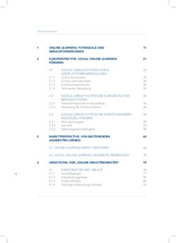 Inhaltsverzeichnis